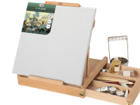 Мольберт настольный Гамма "EN-05B" с ящиком, бук