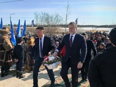 Кирил Бычков побывал на малой родине одного из основателей якутской государственности