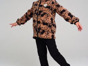 Куртка трикотажная для девочек