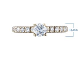 Кольцо из желтого золота э0312кц01144400_white