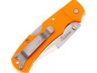 Нож складной Cold Steel Double Safe Hunter, сталь 8Cr13MoV, рукоять термопластик GFN, оранжевый