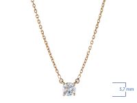 Колье из желтого золота э0312кл08210860