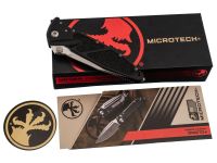 Складной нож Microtech Socom Elite 160-10, сталь M390, рукоять черный алюминий