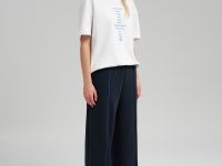 Трикотажные брюки с эластичным поясом