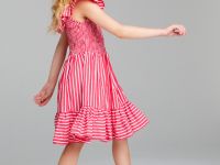 Платье текстильное для девочек