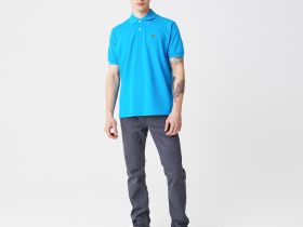 Мужское поло Lacoste L1212 классического кроя