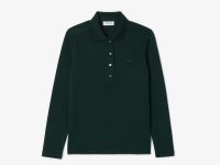 Женское поло Lacoste приталенного кроя из эластичного хлопка