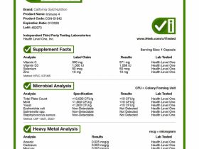 California Gold Nutrition, Immune 4, средство для укрепления иммунитета, 60 вегетарианских капсул