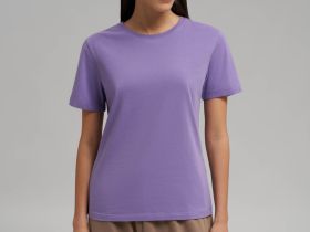 Приталенная футболка из джерси