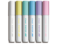 Набор маркеров Pilot "Pastel" M 6 цветов