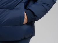 Утепленная куртка с воротником-стойкой