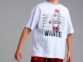 Комплект для мальчиков: фуфайка (футболка) трикотажная, шорты текстильные