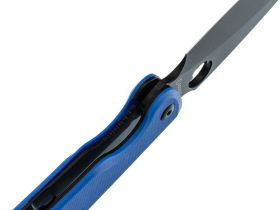 Складной нож Daggerr Sting XL Blue BW DLC, сталь D2, рукоять G10