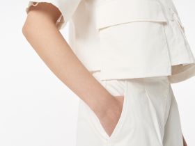 Женская рубашка Lacoste из эластичного хлопка