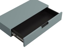 Консоль Лигес 80x35 Серо-зеленый