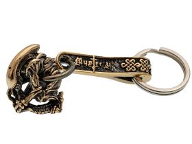 Брелок Чужой, бронза