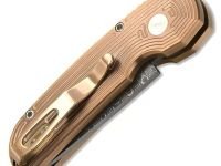 Автоматический складной нож Pro-Tech Calmigo, дамасская сталь, рукоять сталь