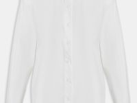 Рубашка прямого кроя из хлопка