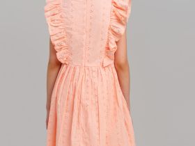 Платье текстильное для девочек