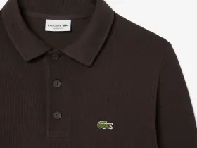 Мужская толстовка Lacoste с воротником-поло из хлопка