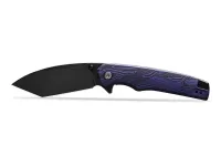 Складной нож Petrified Fish Bat, сталь N690, рукоять Purple Gmascus G10