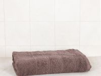 Полотенце махровое Олимп, коричневое