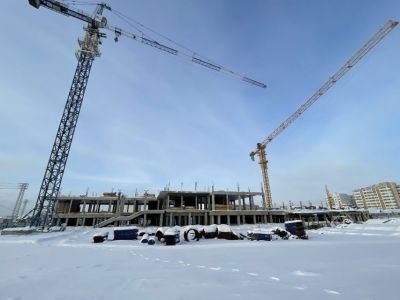 При строительстве SMART-поликлиники в Якутске используются более 500 устройств охлаждения грунта
