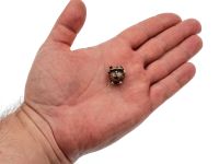 Бусина для темляка Ведьмин котелок, бронза