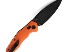Складной нож Bestech Knives Ronan, сталь 14C28N, рукоять G10, оранжевый