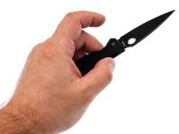 Складной нож Daggerr Piranha all black DL, сталь 8Cr14MoV, рукоять FRN