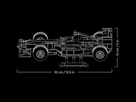 Icons 11375 Конструктор Болид Ferrari F2004 Михаэля Шумахера