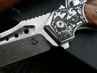 Складной нож Steelclaw Барк, сталь VG10/Damascus