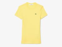 Женская футболка Lacoste Slim Fit из хлопка в рубчик