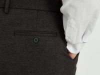 Брюки прямого кроя с добавлением шерсти