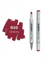 Маркер двухсторонний на спиртовой основе Sketchmarker Цвет Вишня