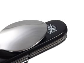 Нож перочинный Stinger 109 мм, 8 функций, черный, в блистере