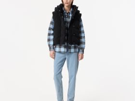 Женский жилет Lacoste с капюшоном