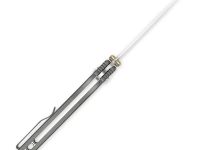 Складной нож Kizer Original 2, сталь S45VN, рукоять титан, серый