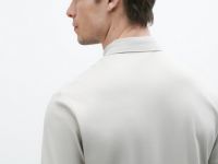 Поло из хлопка, Бежевый