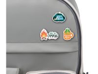 Набор деревянных значков MESHU "Explore more", каширование, 3 шт