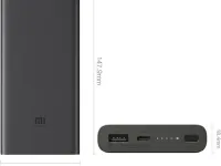 Универсальный внешний аккумулятор Xiaomi Mi Wireless Power Bank Youth Edition 10000 mAh (WPB15PDZM) (черный)