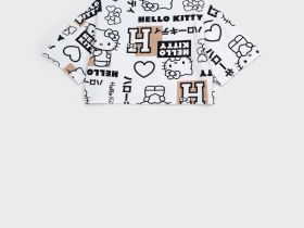 Фуфайка трикотажная для девочек (футболка)