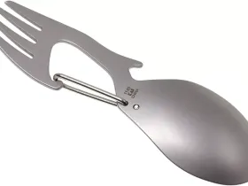 Вилка, ложка, карабин Ration 1140, Kershaw