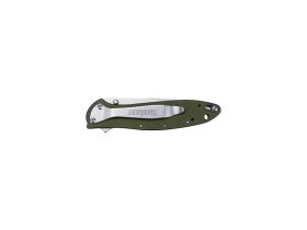 Полуавтоматический складной нож Kershaw Leek, сталь 14C28N, рукоять алюминий, хаки