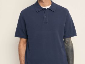 Рубашка-поло из хлопка