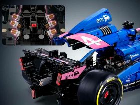 C64012W Конструктор Гоночный болид BWT Alpine Formula One Team A525 1:8
