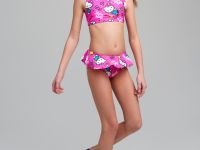 Купальный костюм трикотажный для девочек