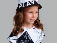 Панама текстильная для девочек