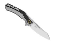 Складной нож Kizer Draca, сталь S45VN, рукоять алюминий/карбон, серый/черный