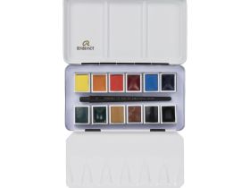 Набор акварели Talens "Rembrandt" Mono 12 цв в металической коробке